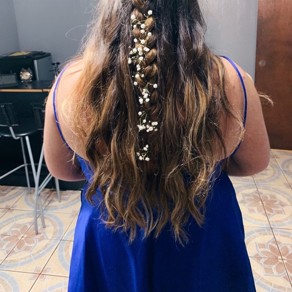 Blue Prom Dress - Picture 4 of 6